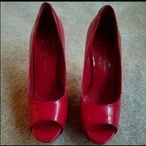 Brand New Jessica Simpson Red Stilettos